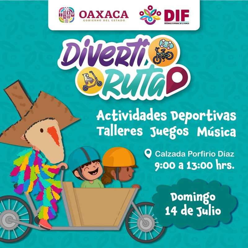 Asiste este domingo a la décimo séptima Diverti Ruta en el marco de la